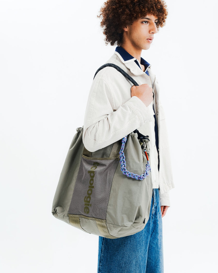 Summit Tote Large サミットトート ラージ / Black / Olive (Tech Sateen) / 10mm Rope Loop / Sand Helix