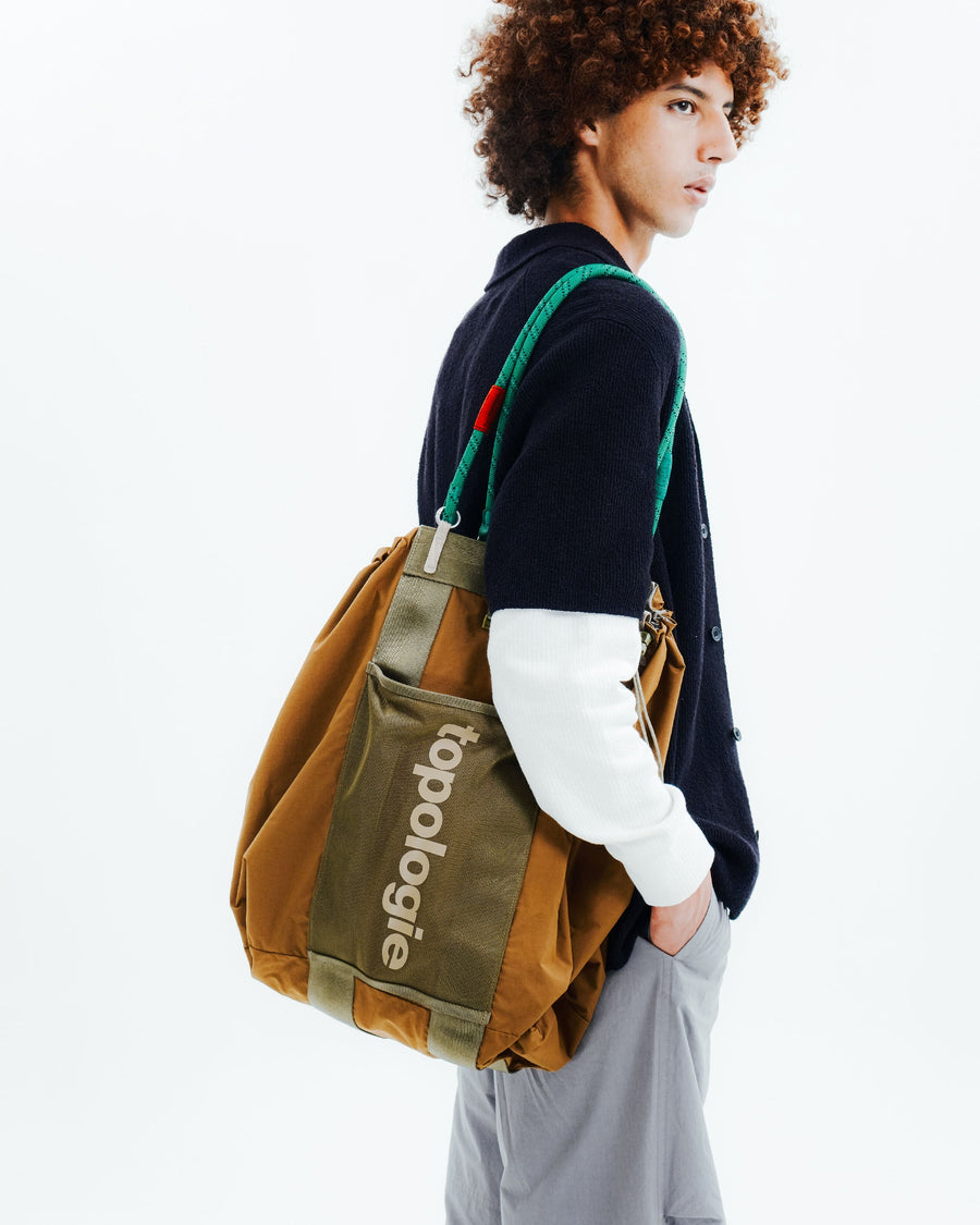 Summit Tote Large サミットトート ラージ / Moss / Copper (Tech Sateen) / 10mm Rope Loop / Black Reflective