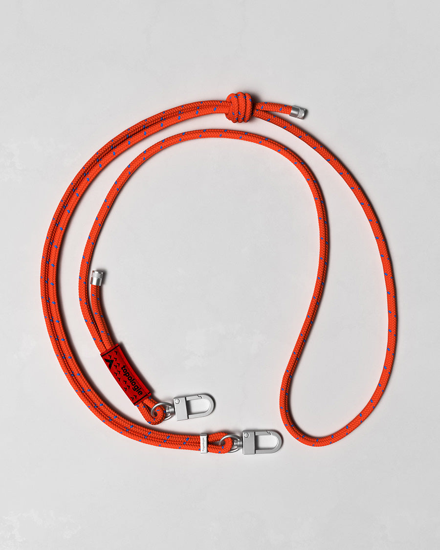 6.0mm Rope / Orange Blue【ストラップ単体】