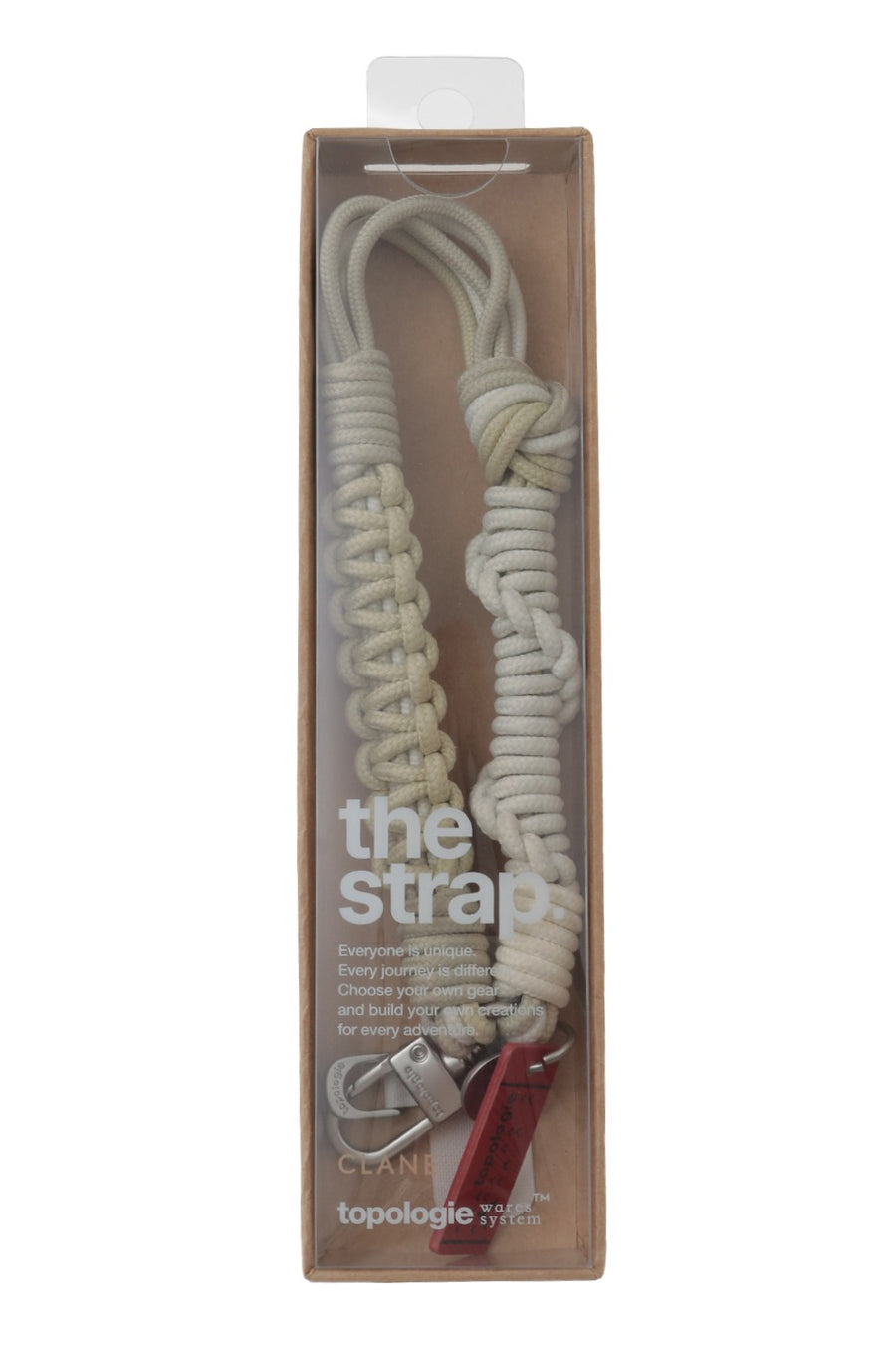 Topologie x CLANE Mini Macrame Wrist Strap w/ Phone Strap Adapter