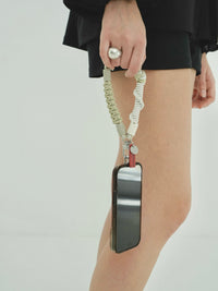 Topologie x CLANE Mini Macrame Wrist Strap w/ Phone Strap Adapter