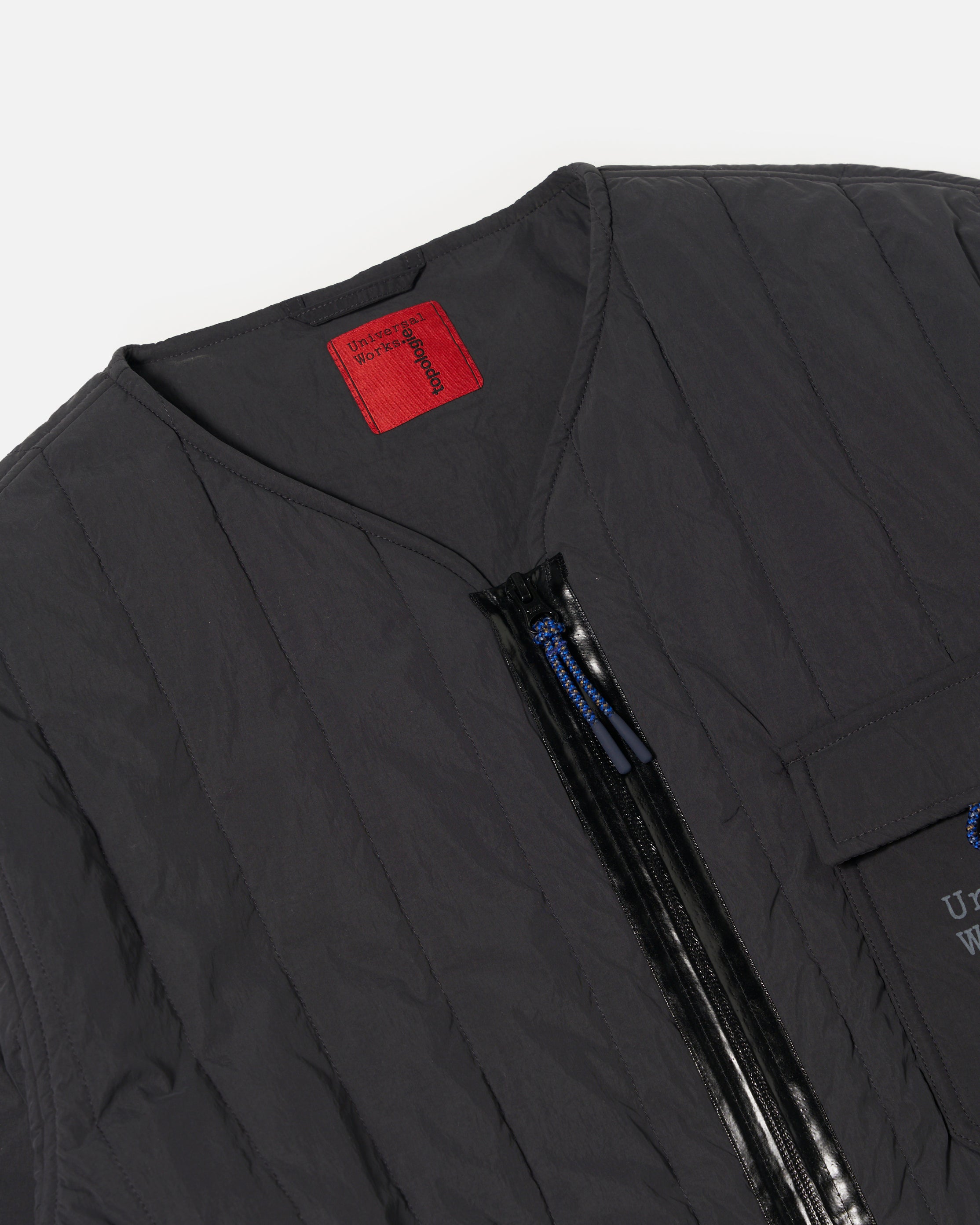 Topologie X Universal Works Quilted Liner Jacket / Charcoal