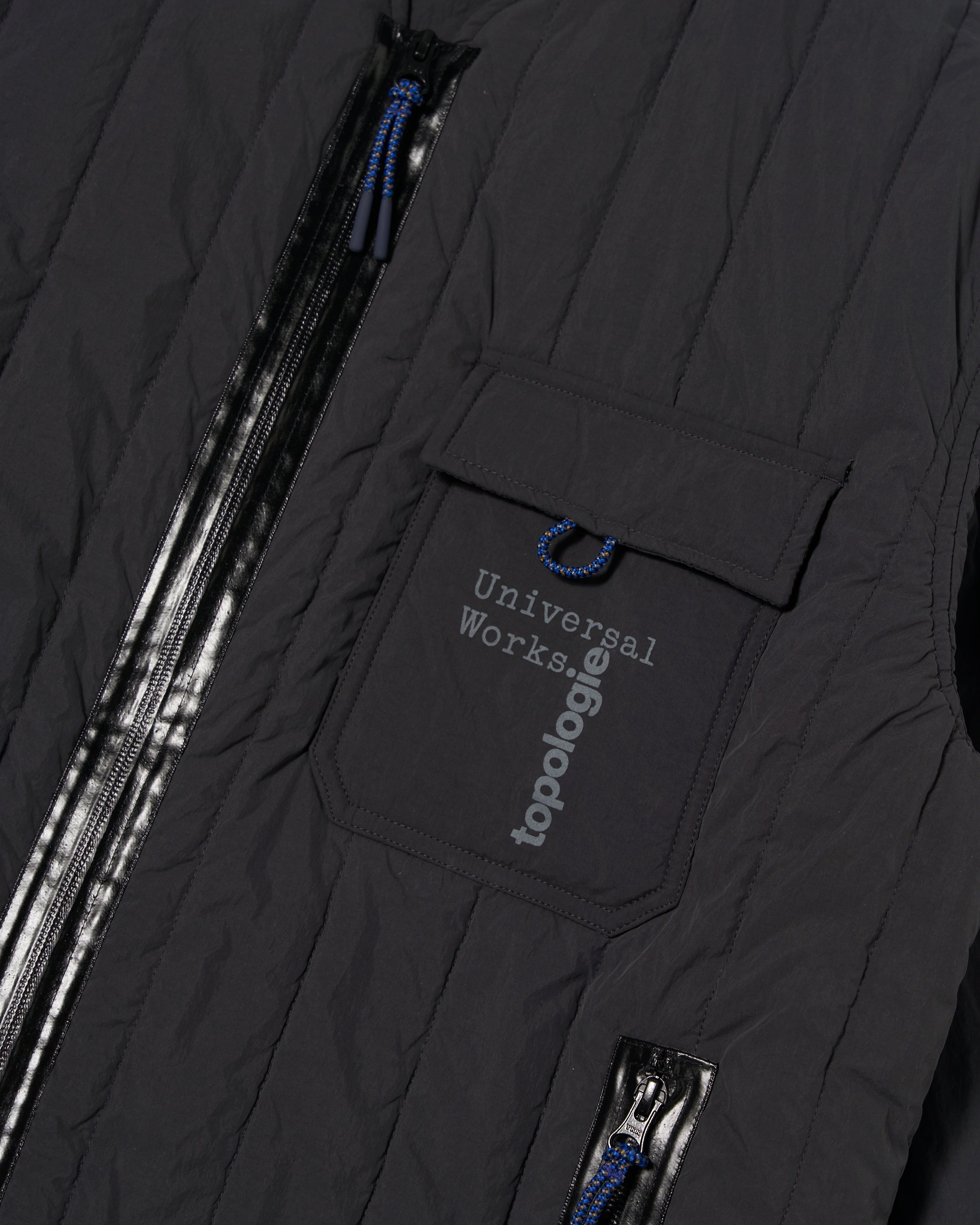 Topologie X Universal Works Quilted Liner Jacket / Charcoal