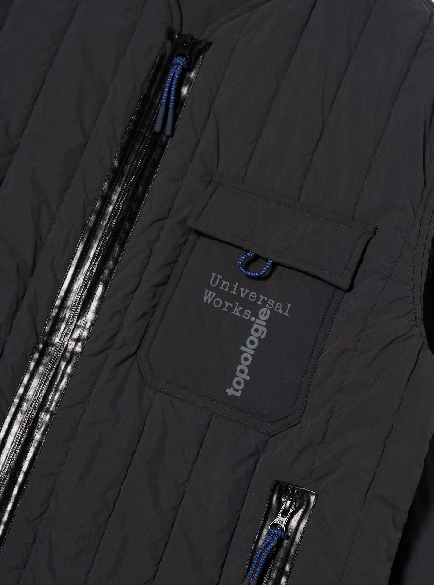 Topologie X Universal Works Quilted Liner Jacket / Charcoal