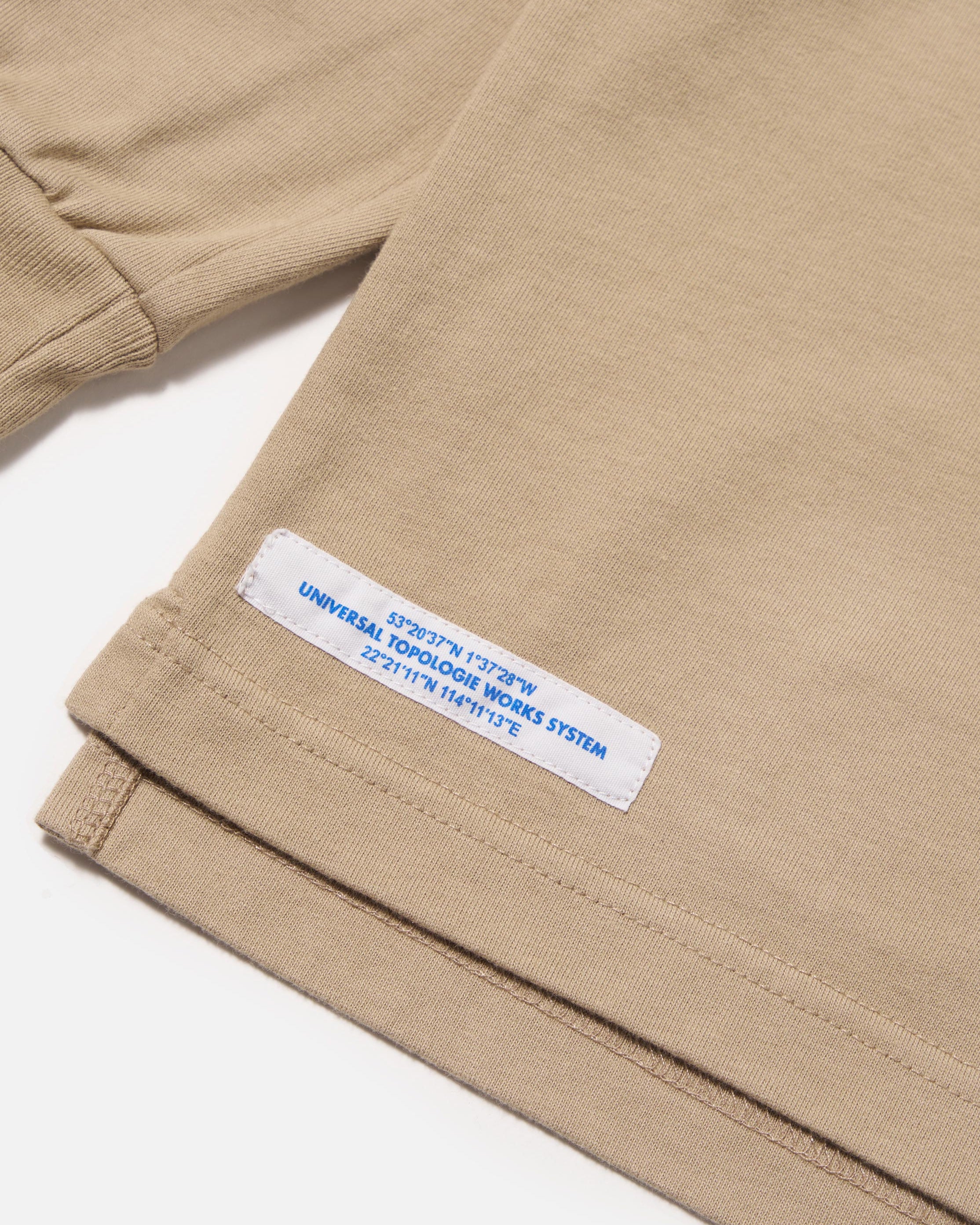 Topologie X Universal Works Rugby Shirt (Without Badges) / Sand / Olive