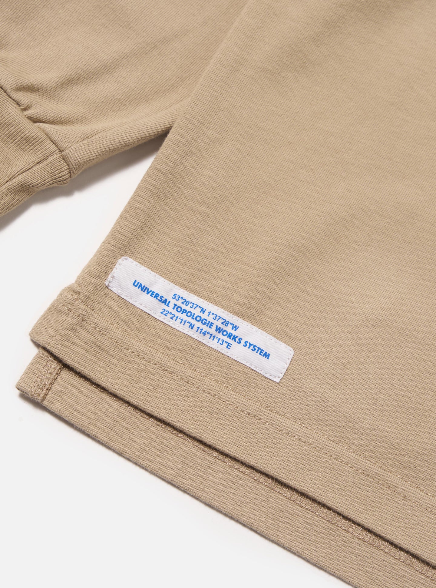 Topologie X Universal Works Rugby Shirt (Without Badges) / Sand / Olive