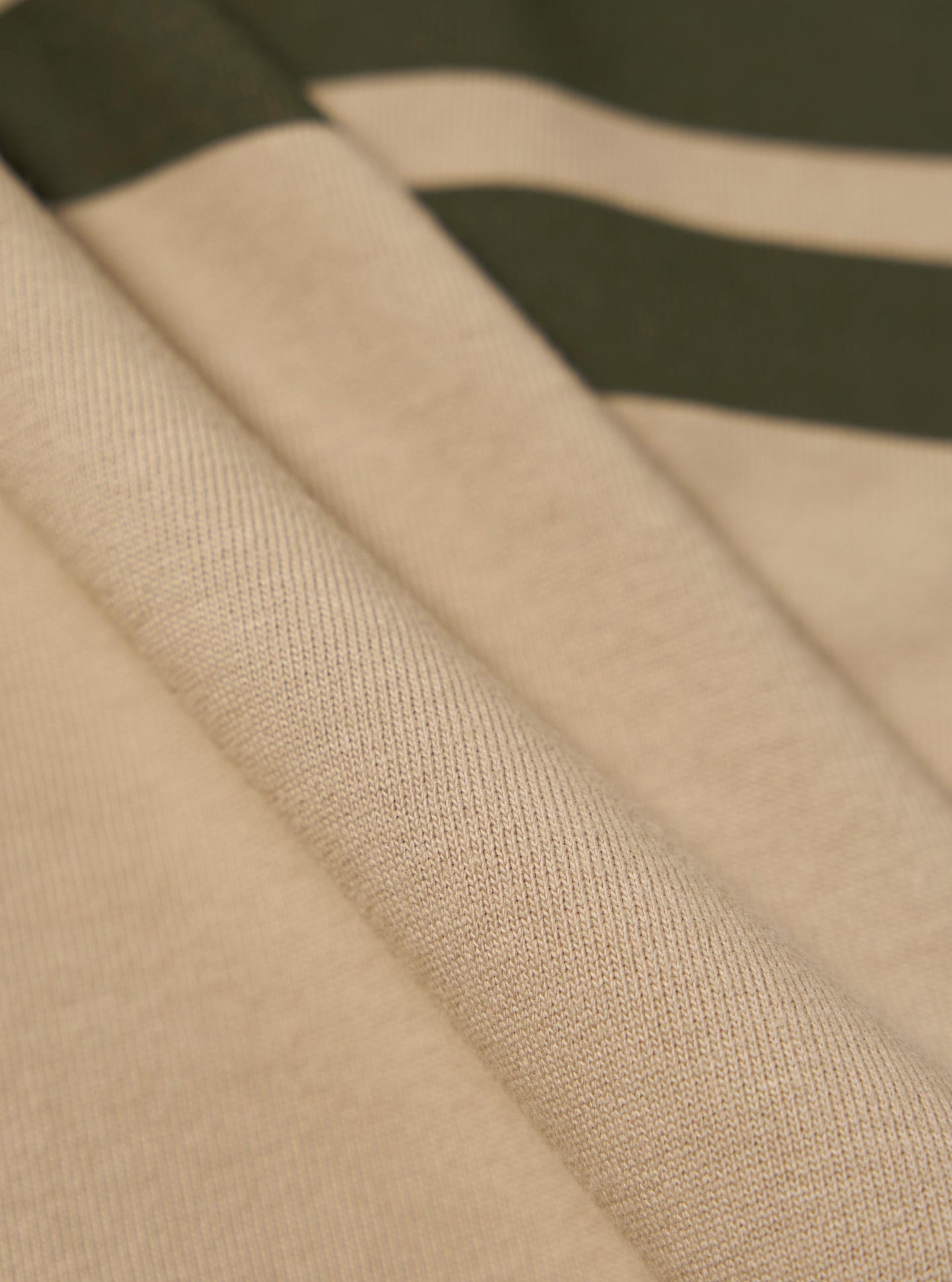 Topologie X Universal Works Rugby Shirt (Without Badges) / Sand / Olive