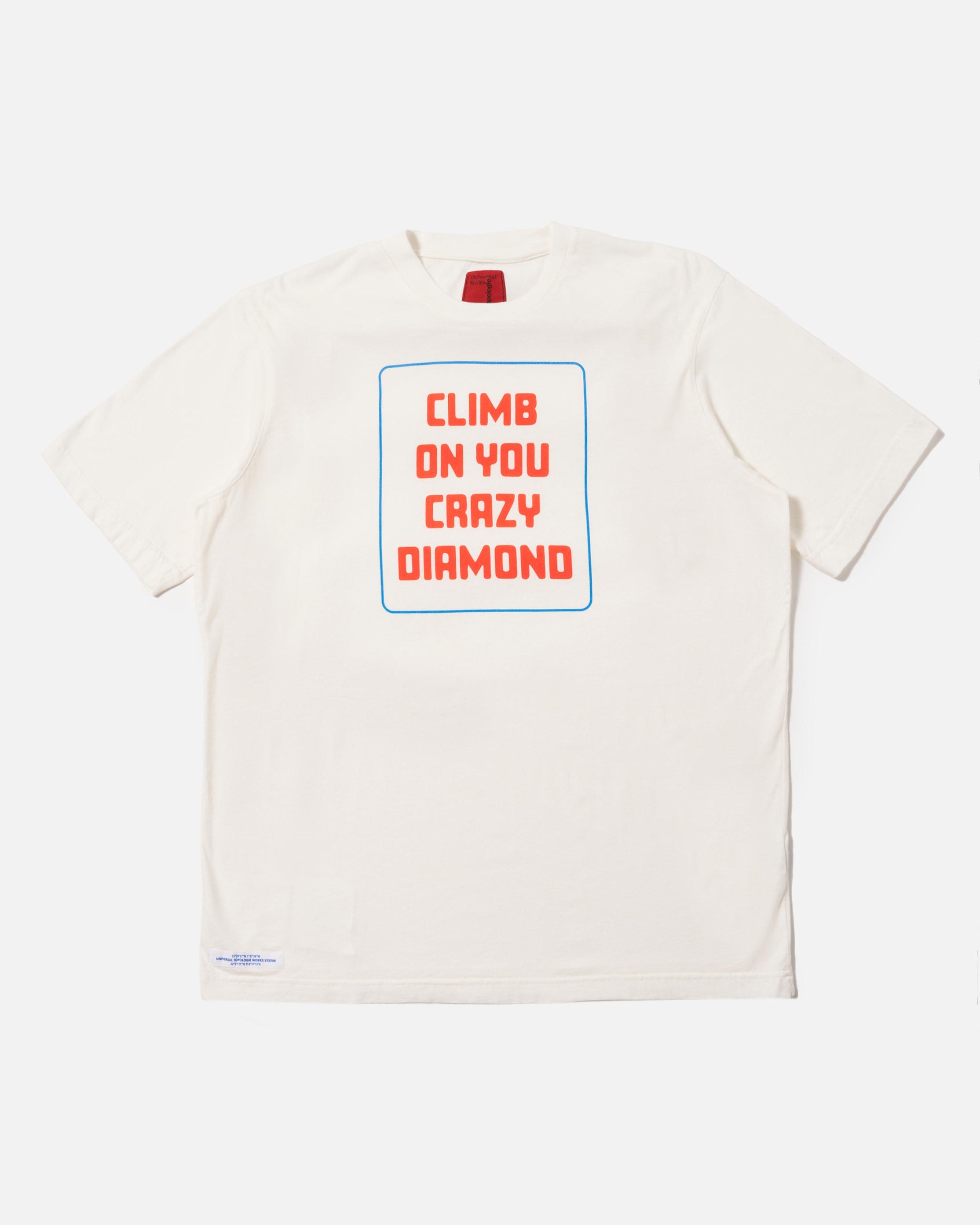 Topologie X Universal Works Print Tee / Ecru