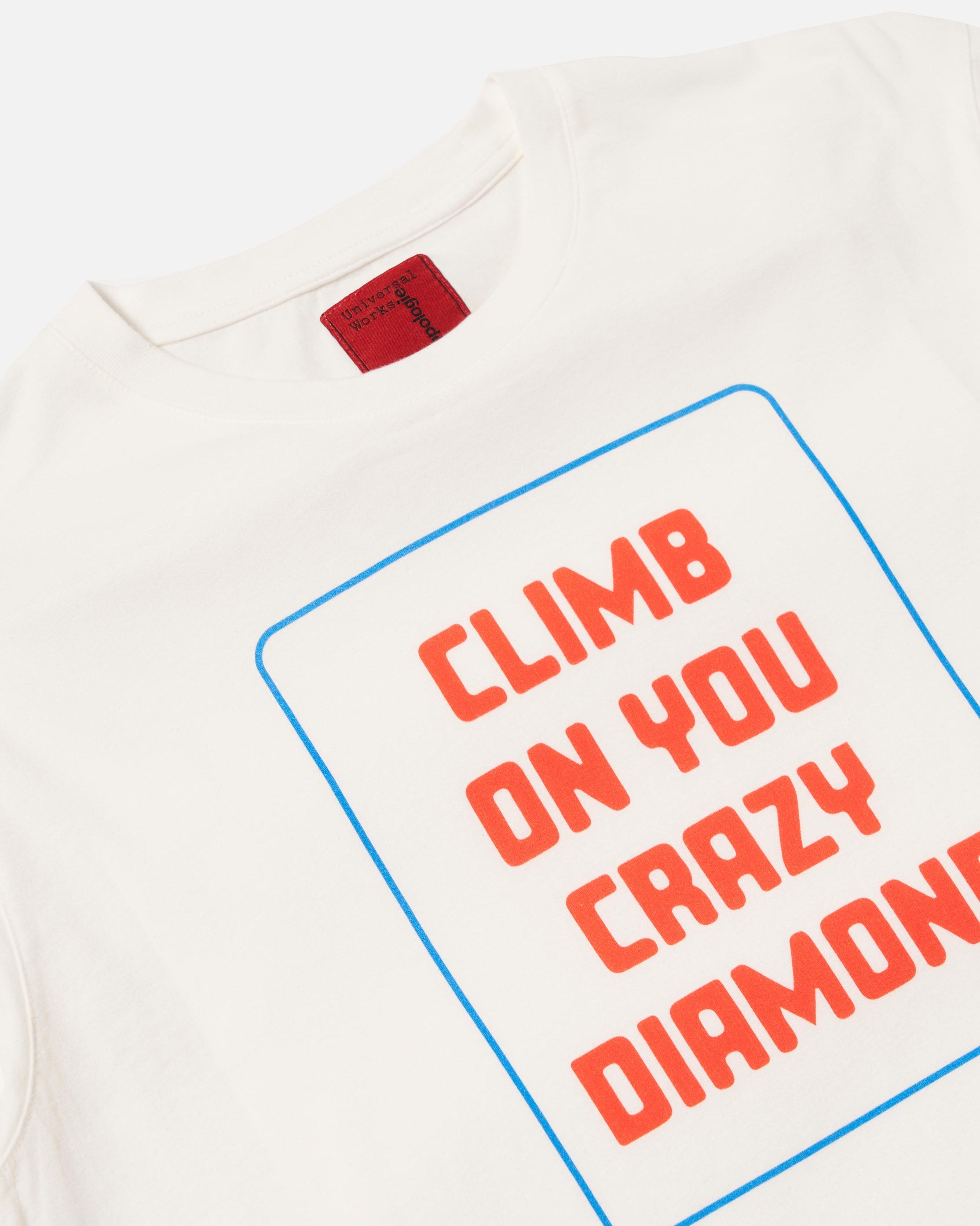 Topologie X Universal Works Print Tee / Ecru