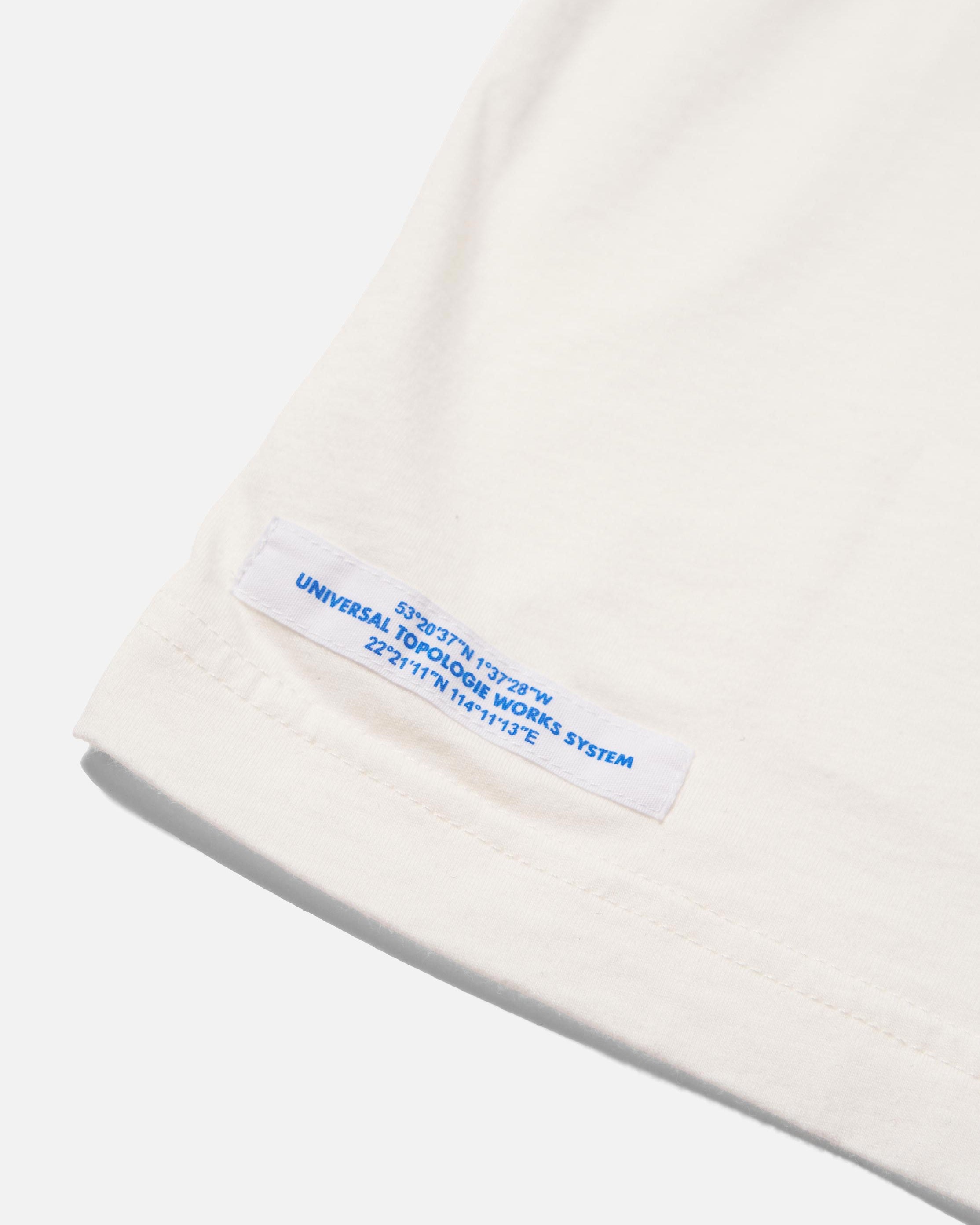 Topologie X Universal Works Print Tee / Ecru