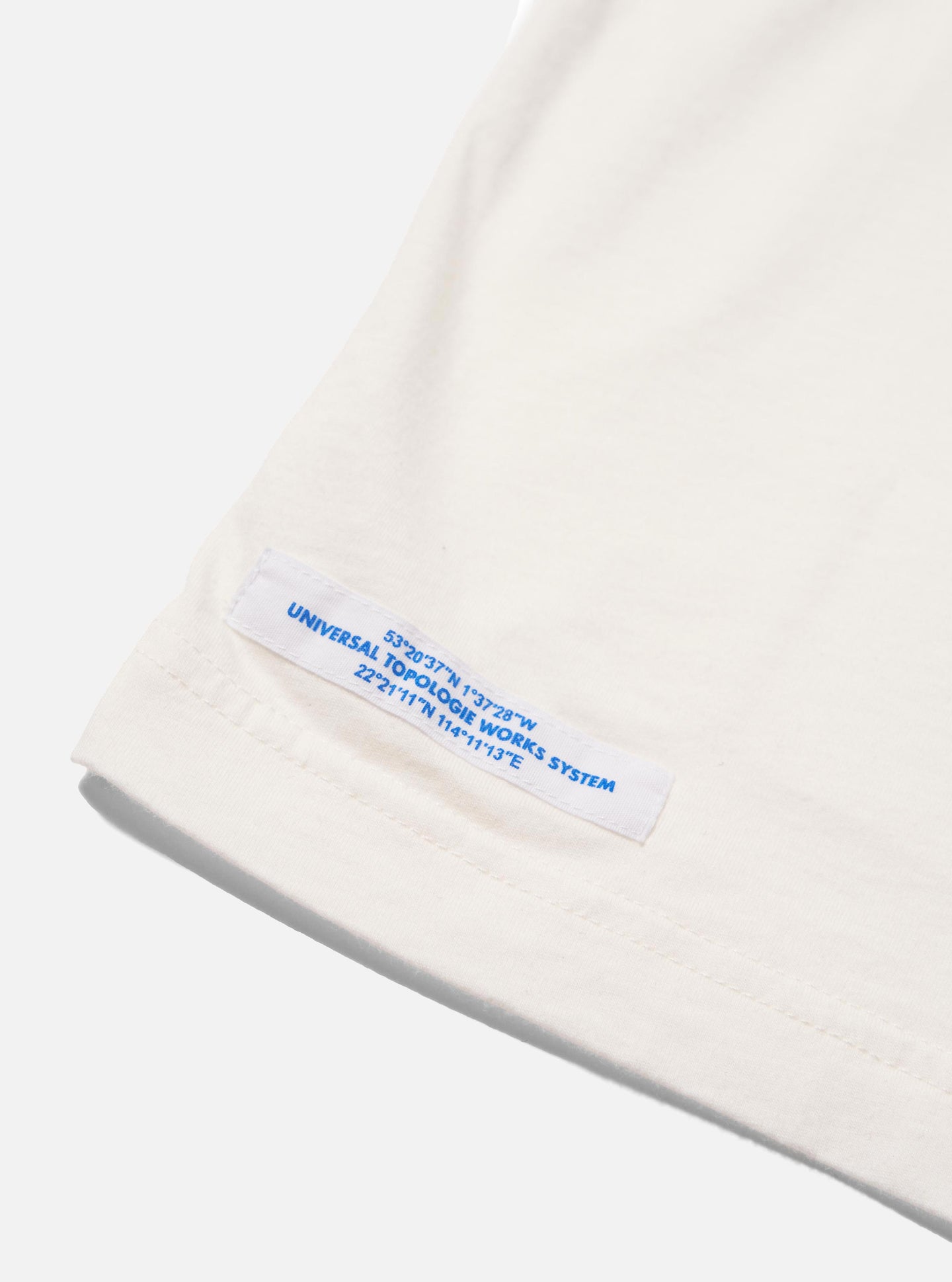 Topologie X Universal Works Print Tee / Ecru