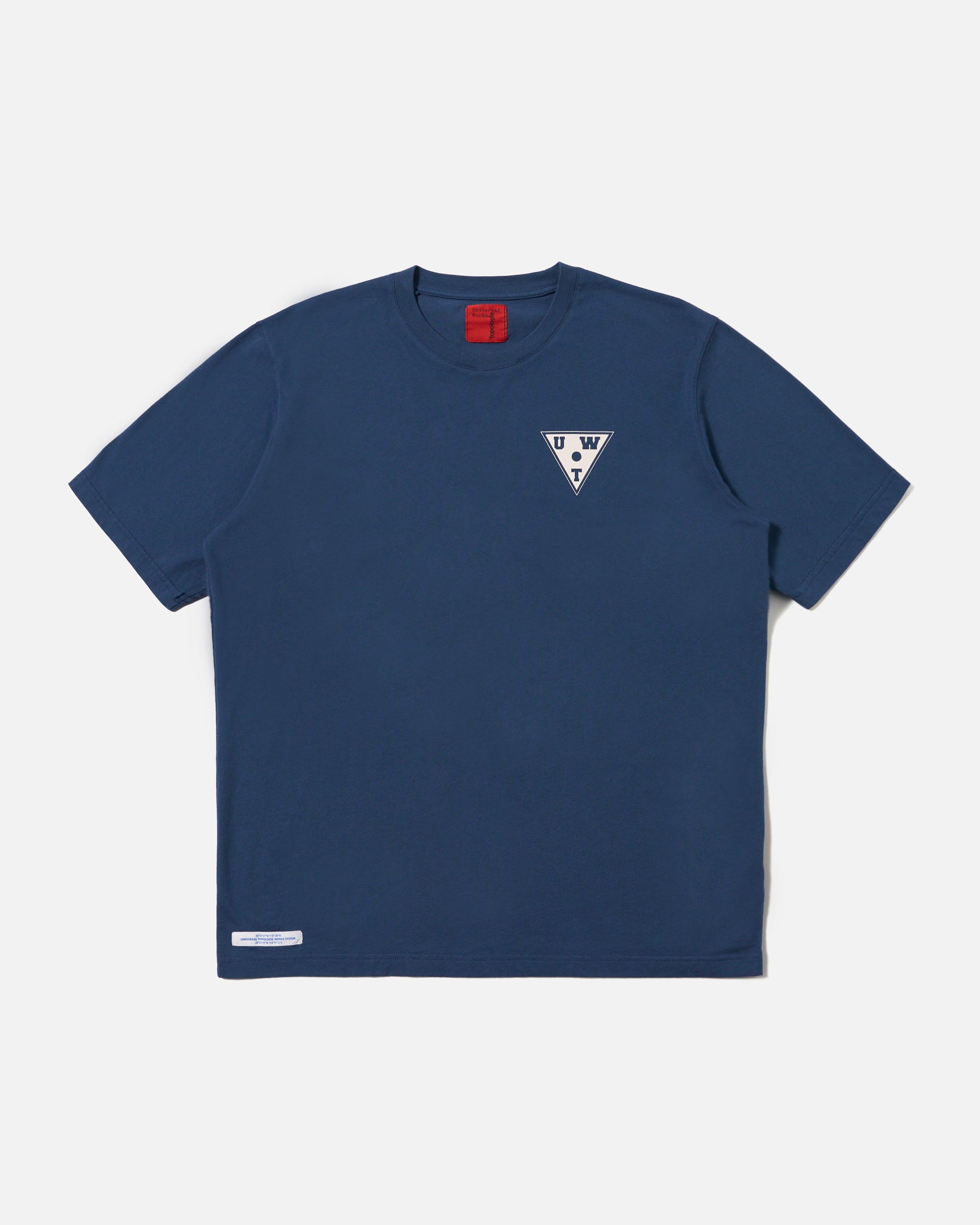 Topologie X Universal Works Print Tee / Navy
