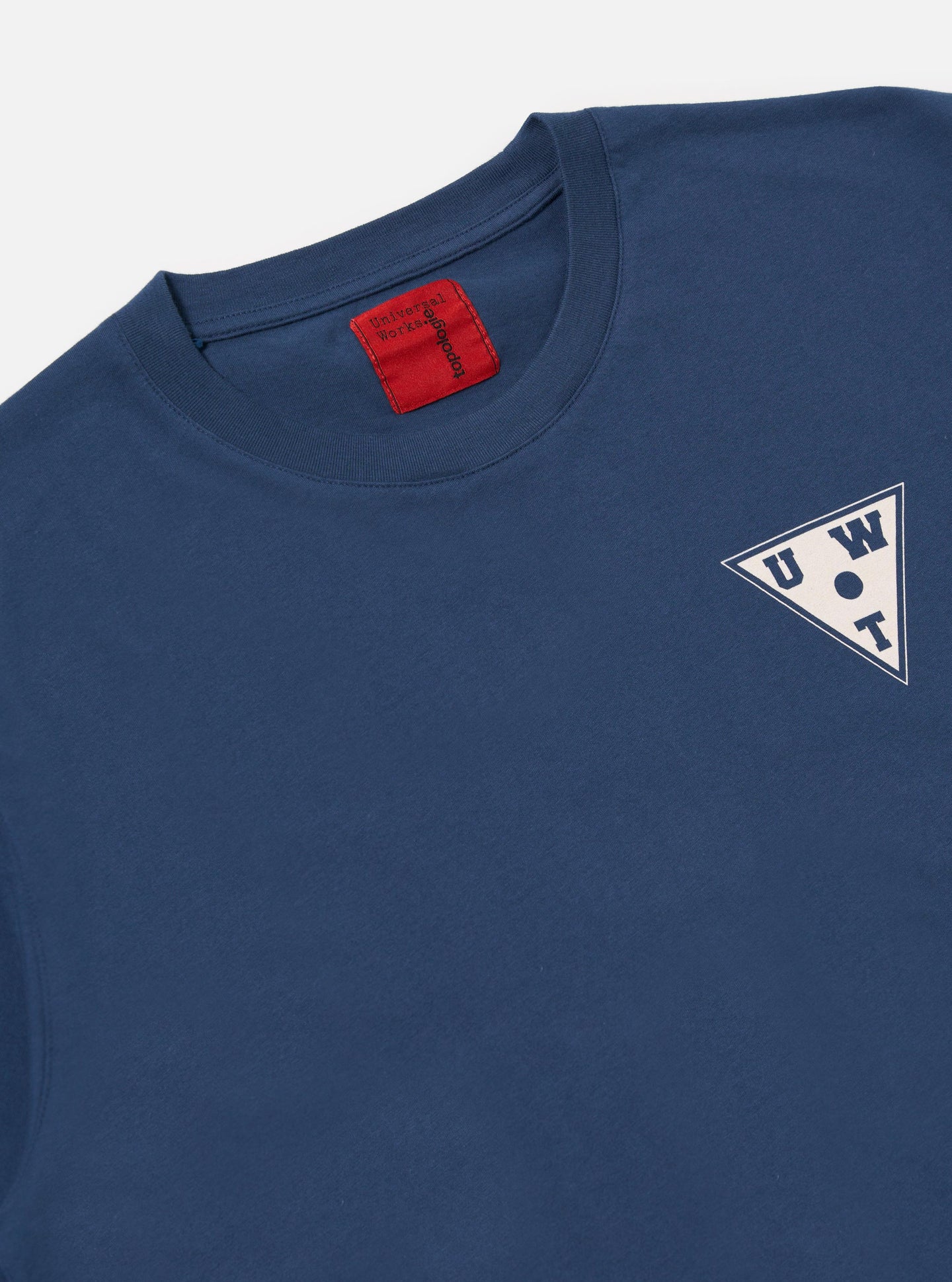 Topologie X Universal Works Print Tee / Navy