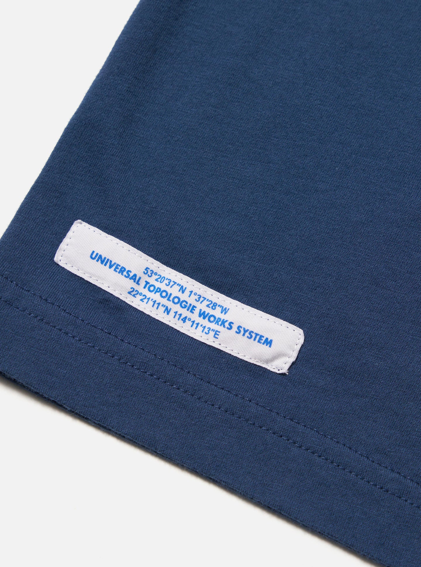 Topologie X Universal Works Print Tee / Navy