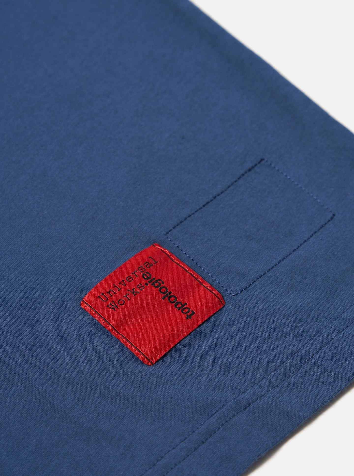Topologie X Universal Works Print Tee / Navy