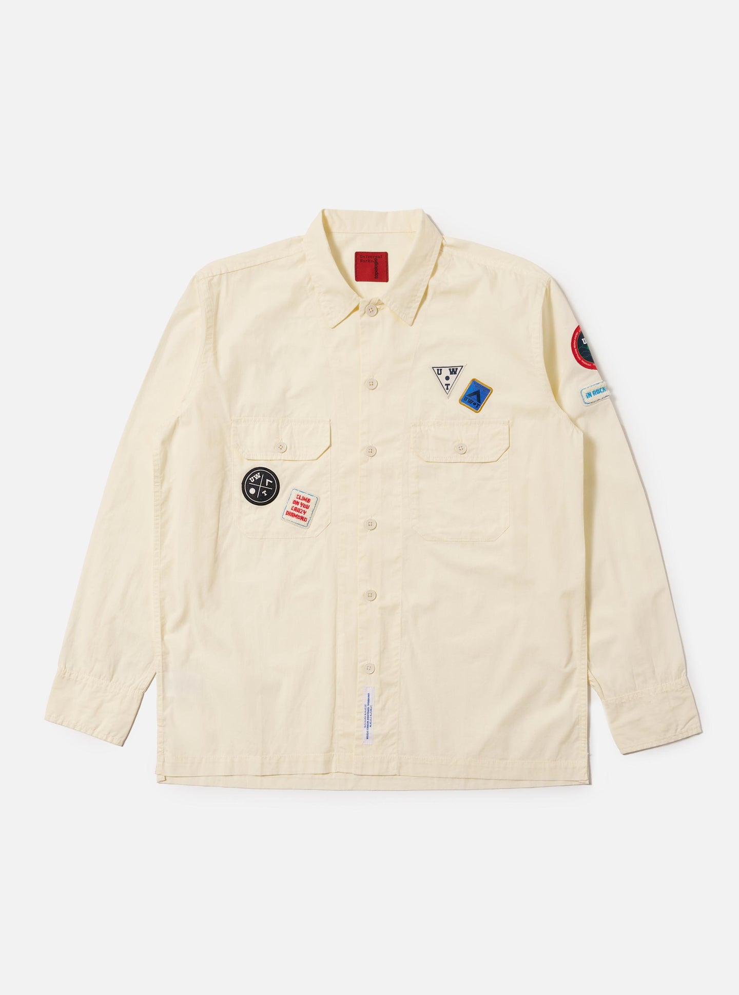 Topologie X Universal Works Utility Shirt / Ecru