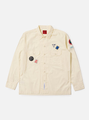 Topologie X Universal Works Utility Shirt / Ecru