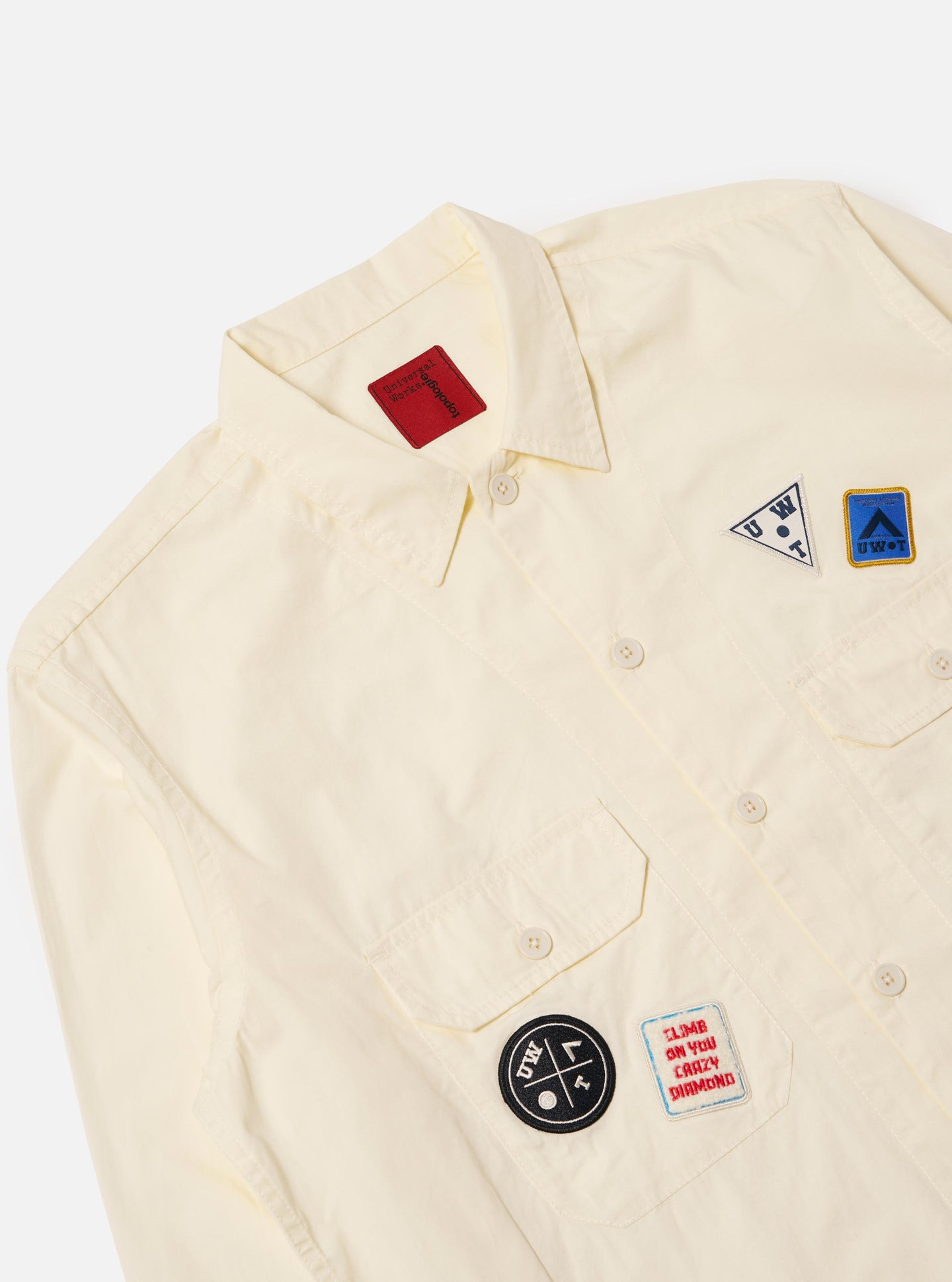 Topologie X Universal Works Utility Shirt / Ecru