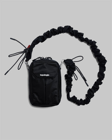 Utility Phone Sacoche (ユーティリティ フォン サコッシュ) / Black / Bungee Strap / Black