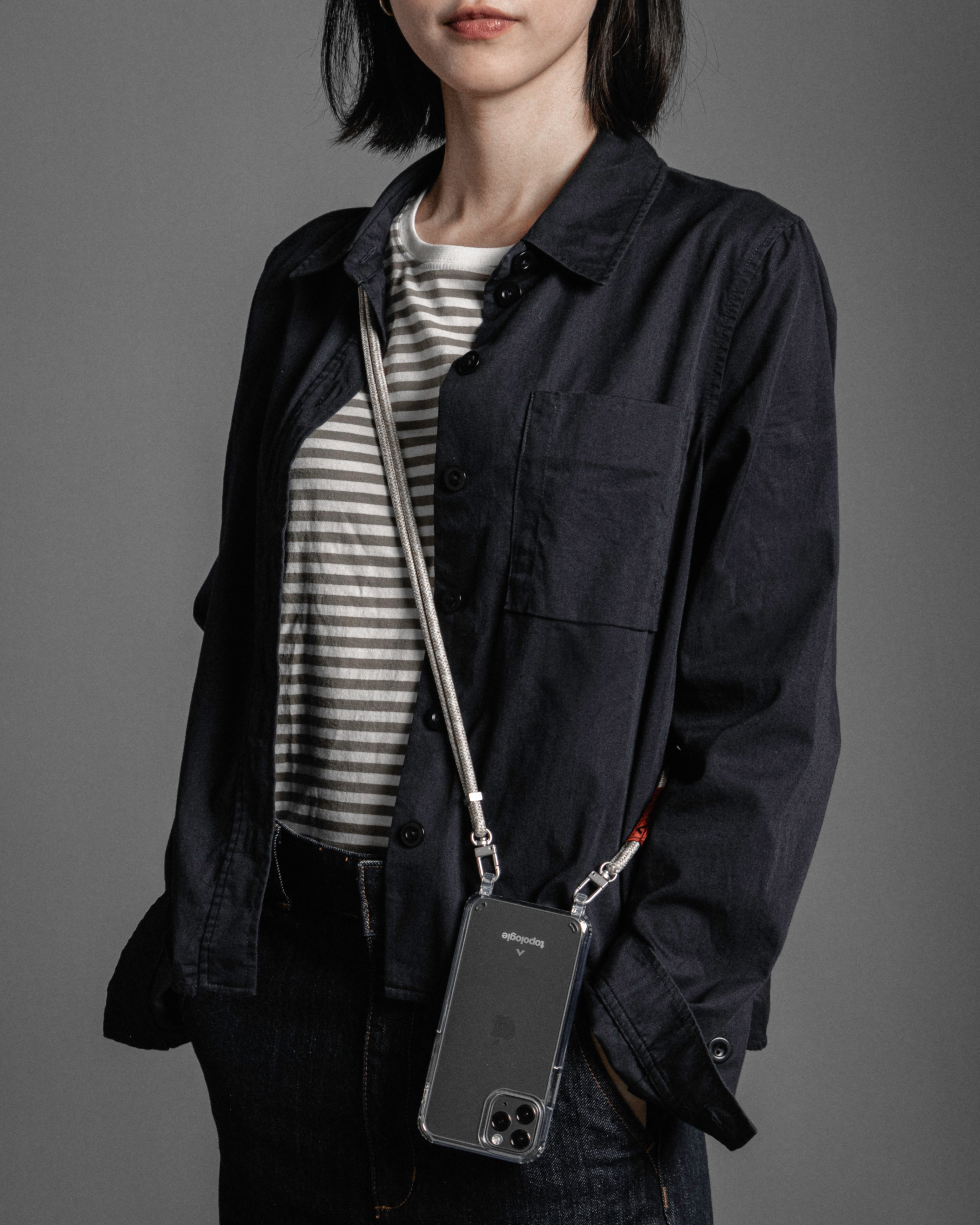 Verdon Phone Case ヴァードン スマホケース / Clear / 6.0mm Raspberry Melange