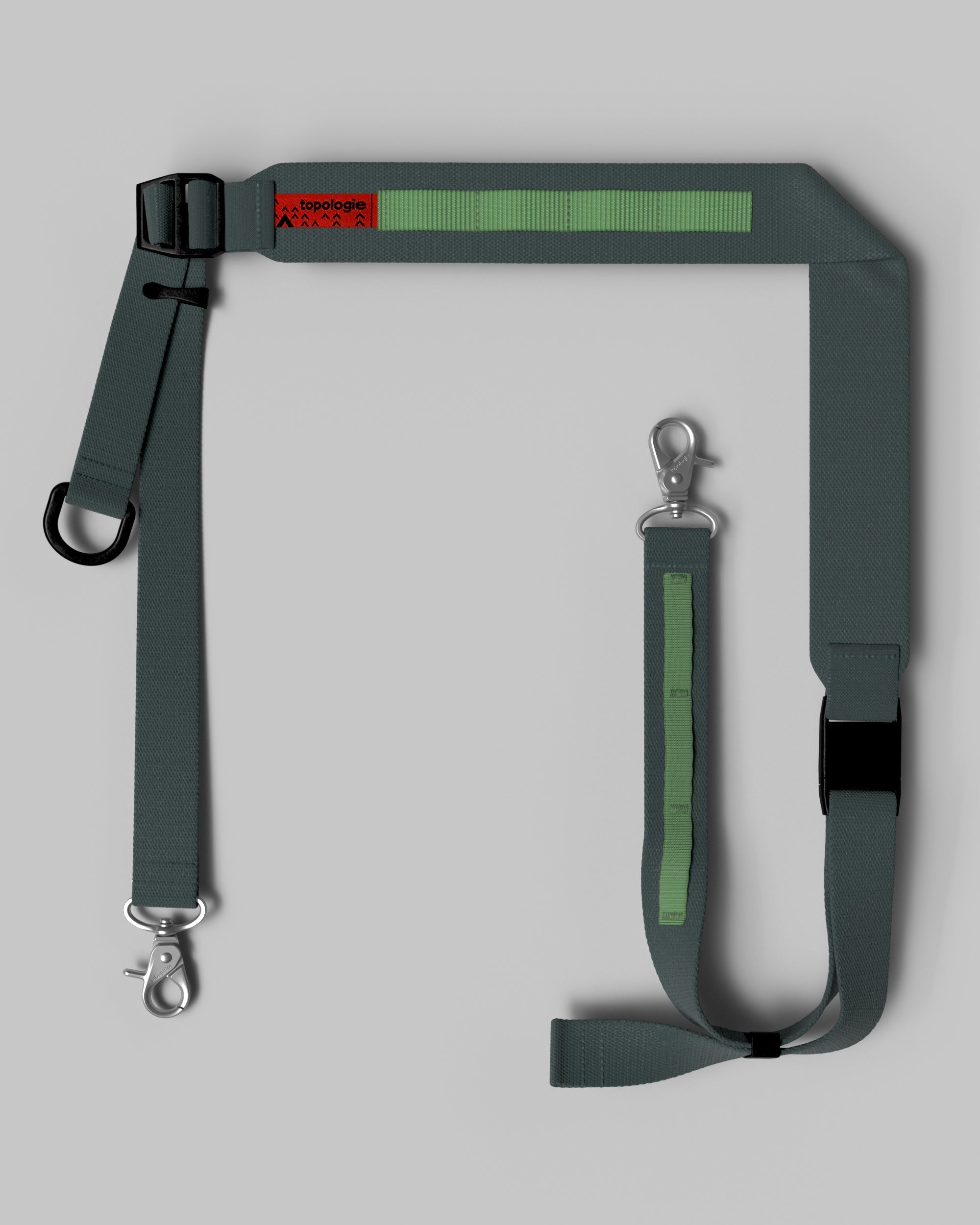＊Lara＊Topologie UTILITY ブラック&ストラップグレー Utility Sling – Topologie (トポロジー)