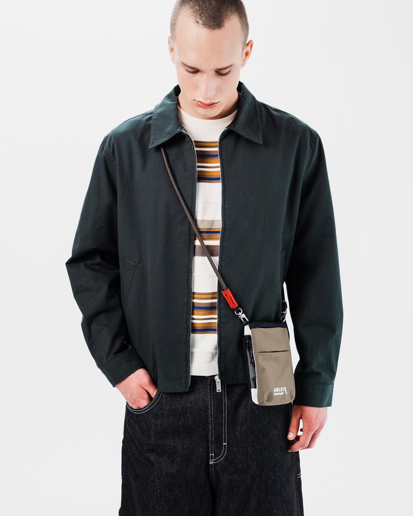 Topologie x Aigle Trio Colour Phone Sacoche / Cedar / 8.0mm Rope / Avocat Lattice