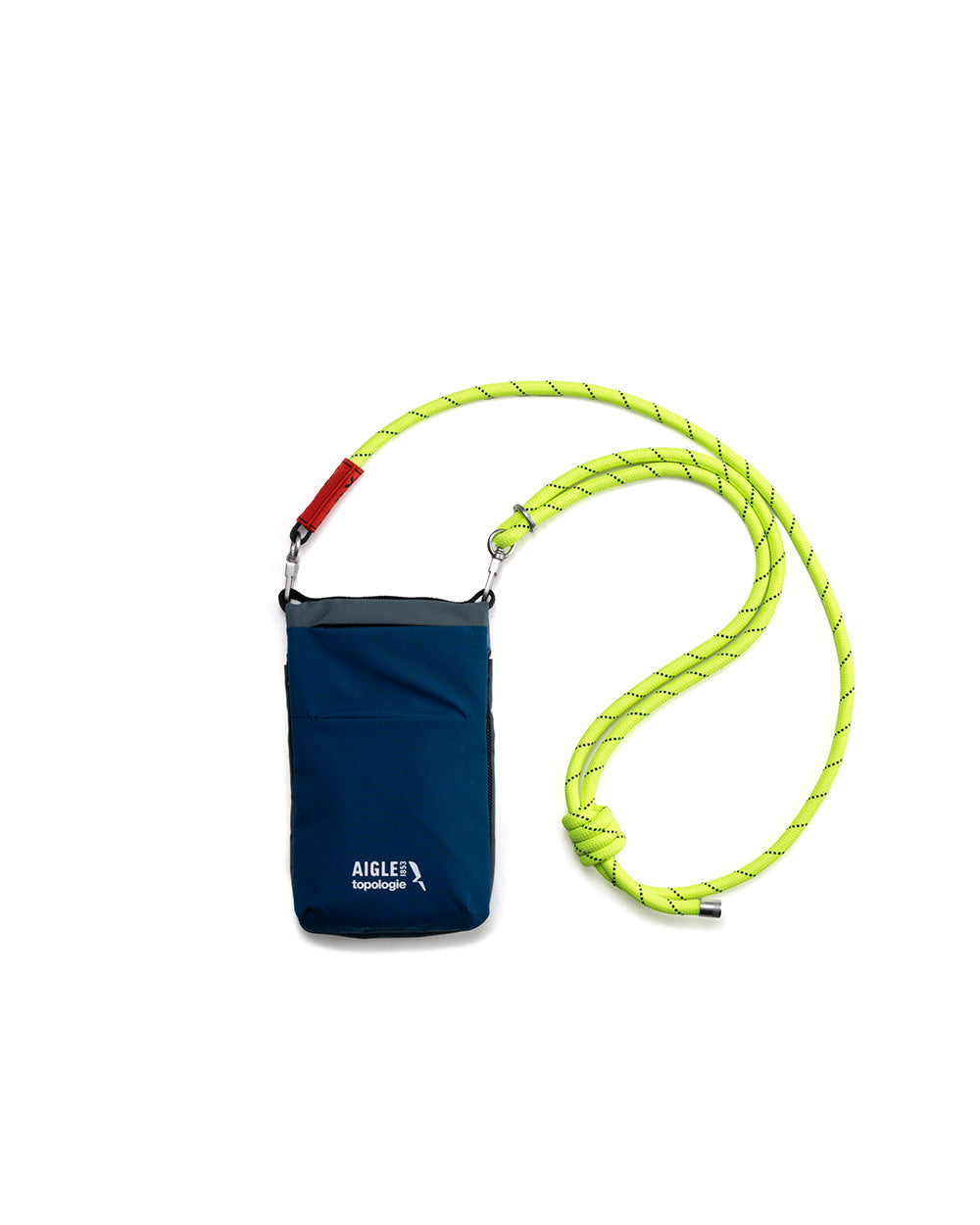Topologie x Aigle Trio Colour Phone Sacoche / Poseidon / 8.0mm Rope / Neon Yellow Helix