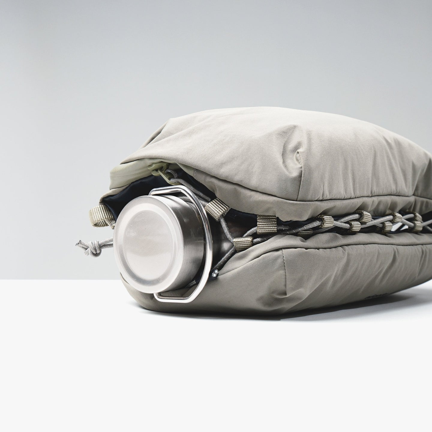 Bottle Sacoche Large ボトルサコッシュ ラージ / Moss (Papery) / 8.0mm Rope / Olive Camouflage