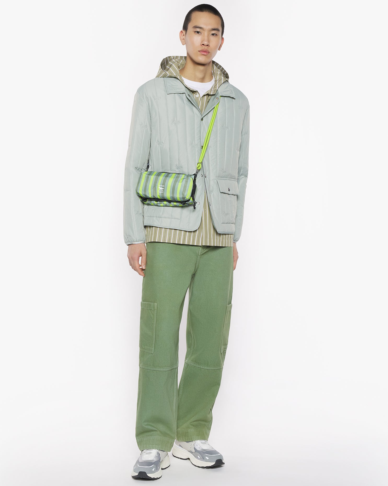 Maison Kitsuné x Topologie Bottle Sacoche Medium