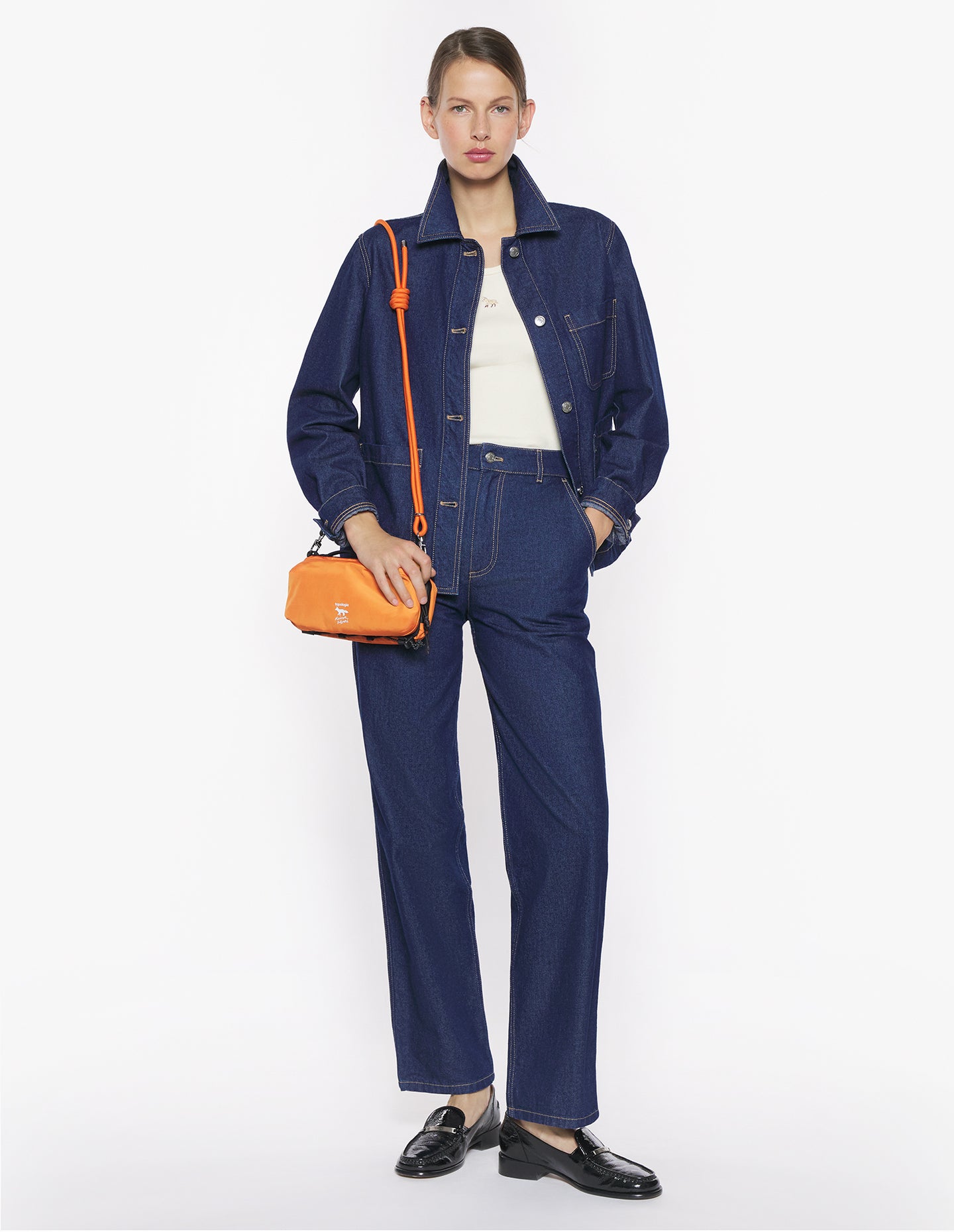 Maison Kitsuné x Topologie Bottle Sacoche Medium