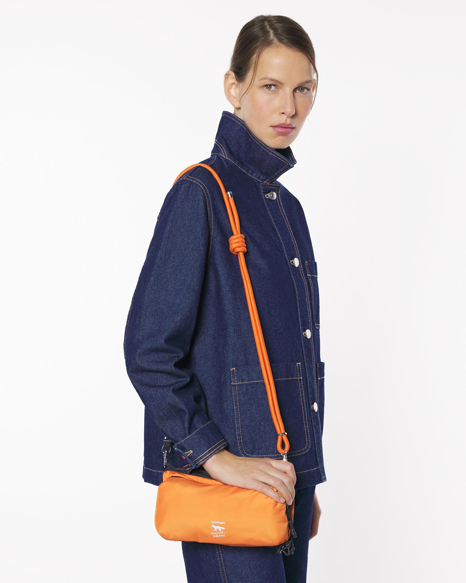 Maison Kitsuné x Topologie Bottle Sacoche Medium