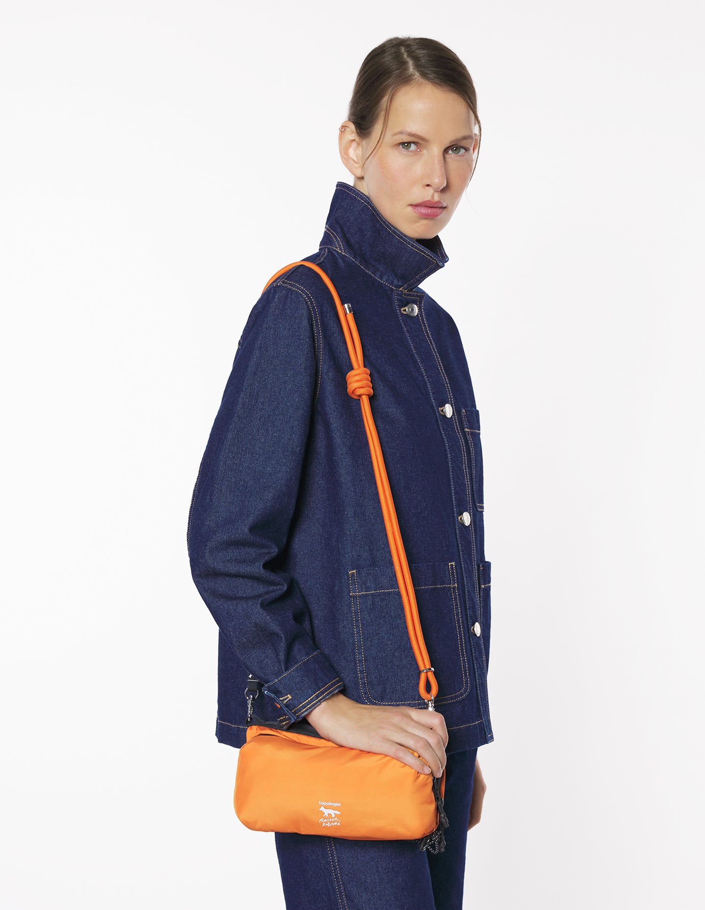 Maison Kitsuné x Topologie Bottle Sacoche Medium