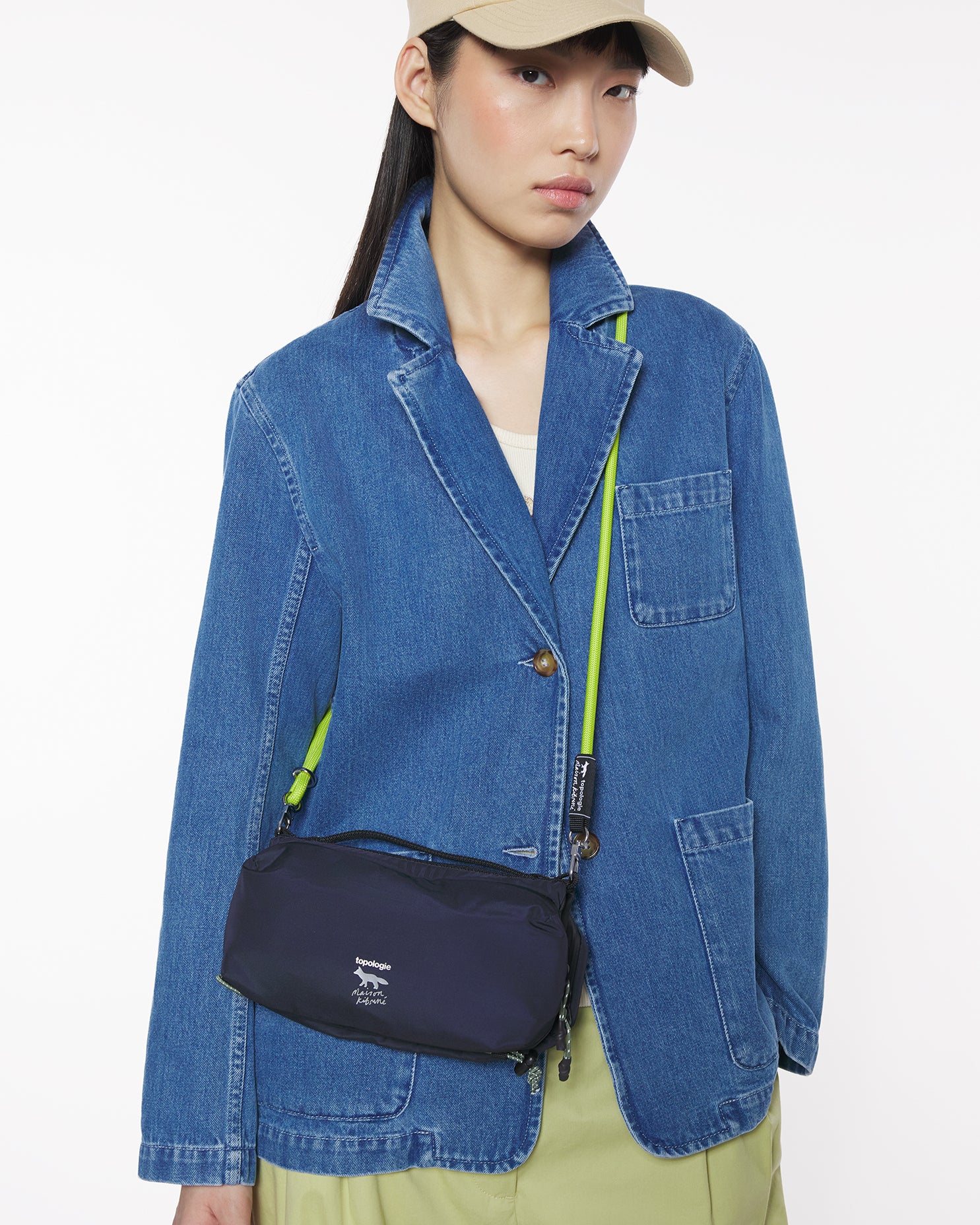 Maison Kitsuné x Topologie Bottle Sacoche Medium