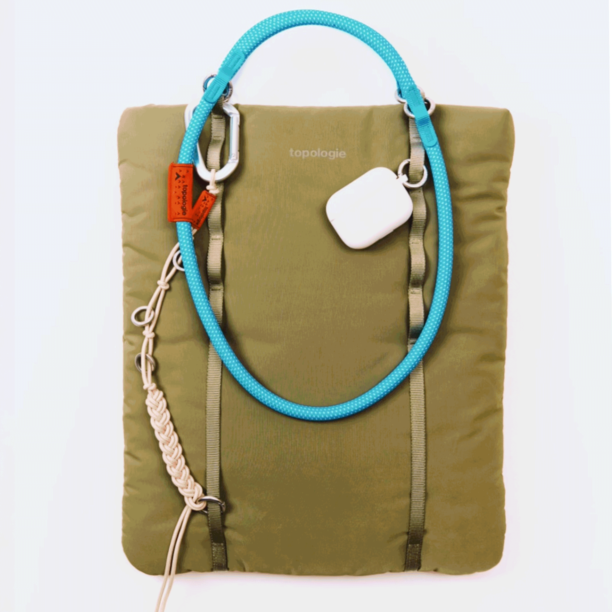 Topologie トポロジークラウドトートバッグ Cloud Tote (クラウドトート) / Marshmallow / 10mm Rope Loop