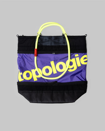 Convert Tool Bag コンバートツールバッグ / Black / Electric Purple (Tech Sateen) / 10mm Rope Loop / Neon Yellow Solid