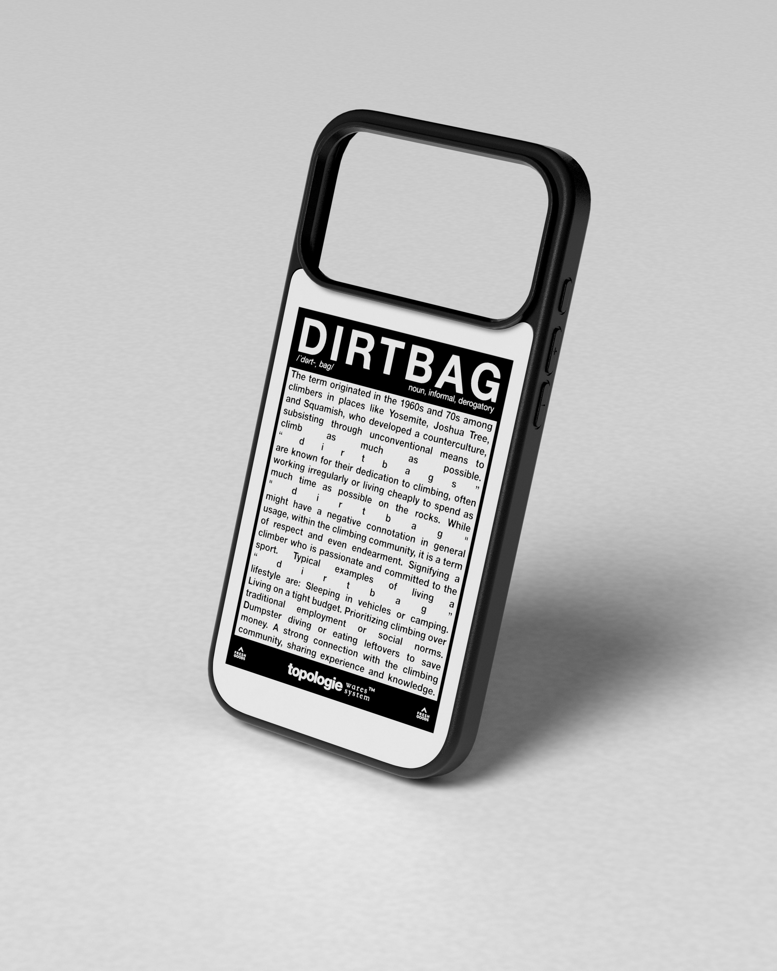 Siurana Phone Case / Dirt Bag / iPhone 18 Pro Max