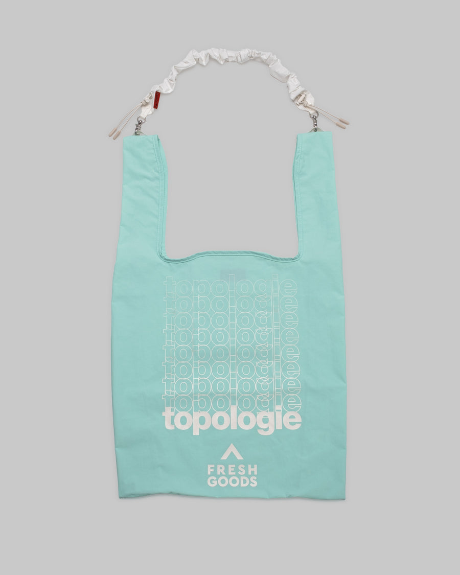 Konbini Bag / Mint / Papery / Bungee Wrist Strap / Marshmallow / Tech Sateen
