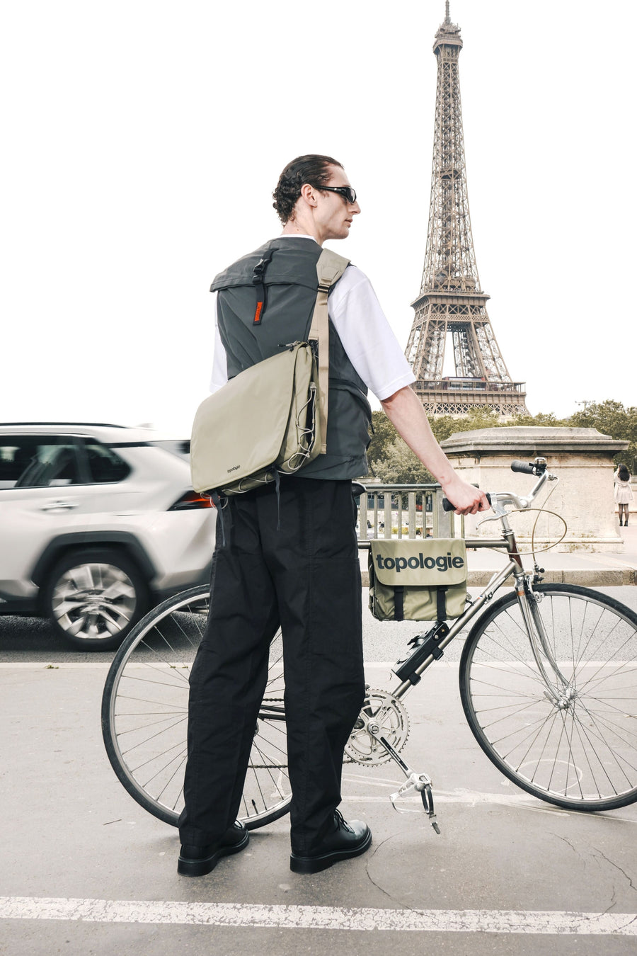 Messenger Sacoche Large (メッセンジャー サコッシュ ラージ) / Moss / Utility Sling Wide / Mocha