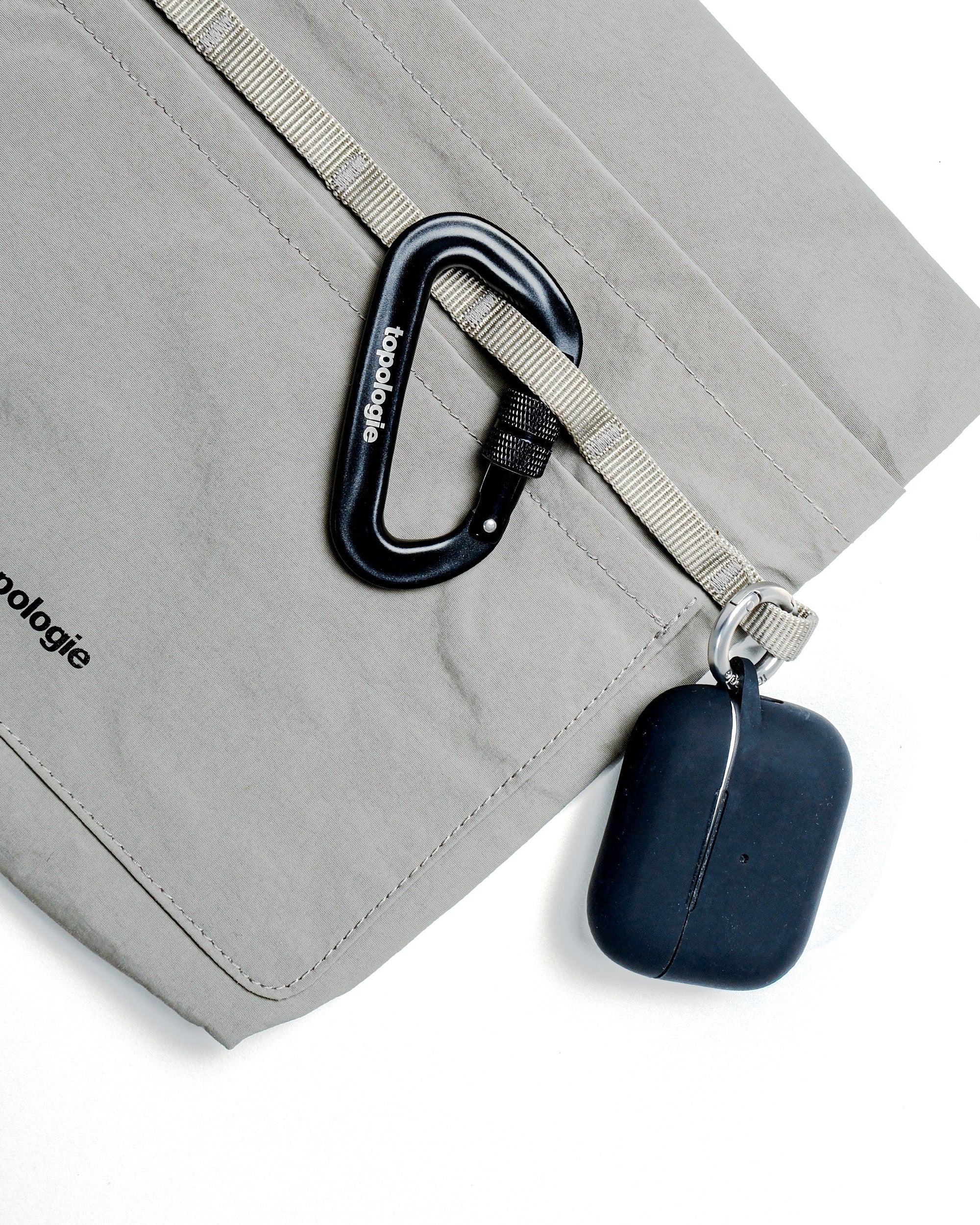 Musette Small ミュゼット スモール / Black (Tech Sateen) / 20mm Sling / Moss Stripe