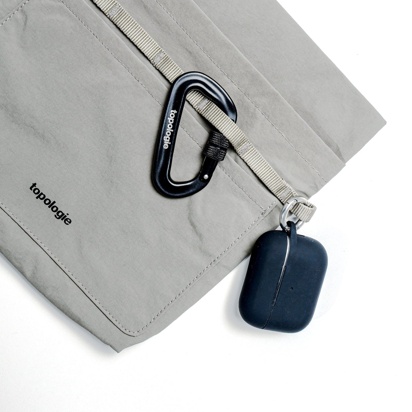 Musette Small ミュゼット スモール / Black (Tech Sateen) / 20mm Sling / Moss Stripe