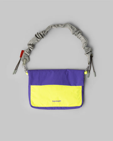 Musette Medium ミュゼット ミディアム / Electric Purple / Neon Yellow (Papery) / Bungee Wrist Strap / Moss