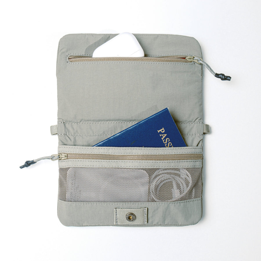 Phone Sacoche フォンサコッシュ 90 / Moss (Papery) / To-go Strap Regular / Icelandic Blue