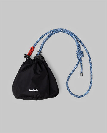 Reversible Bucket リバーシブルバケット / Black (Tech Sateen) / 8.0mm Rope / Navy Camouflage