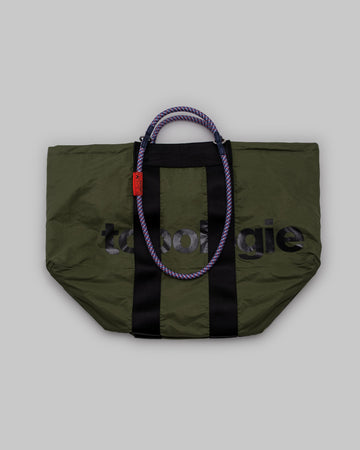 Summit Duffle Large / Deep Forest / Light / 10mm Rope Loop / Purple Aster Mix