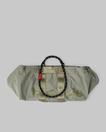 Summit Duffle Large サミット ダッフル ラージ / Moss (Papery) / 10mm Rope Loop / Black Reflective