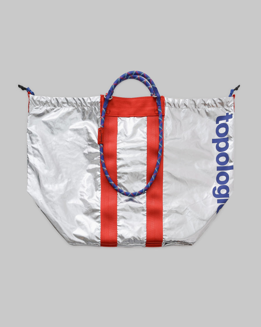 Summit Tote Large / Satellite / Metallic / 10mm Rope Loop / Ink Blue Helix