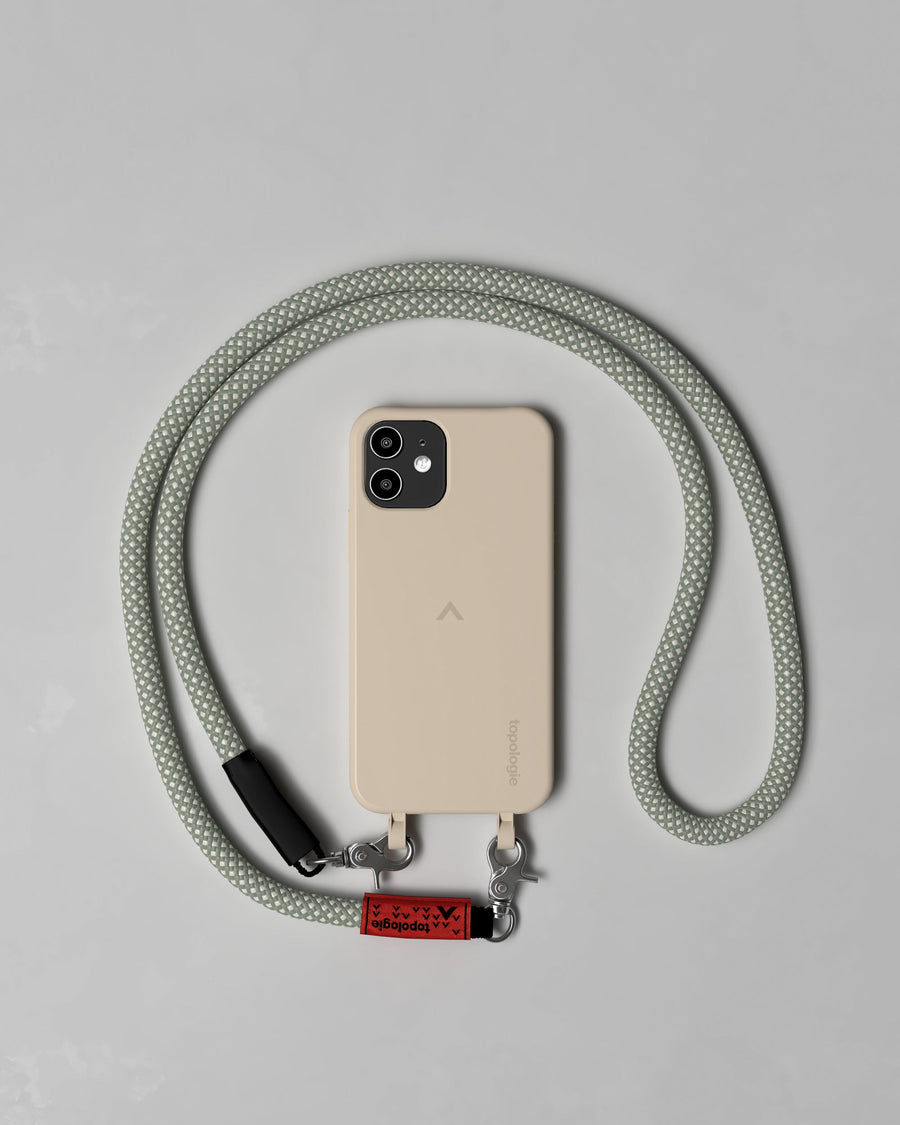 Dolomites Phone Case ドロマイツ / Sand / 10mm Sage Lattice
