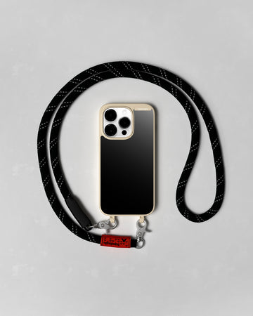 Bump Phone Case ヴァードン スマホケース / Matte Sand / Black Mirror / 10mm Black Reflective