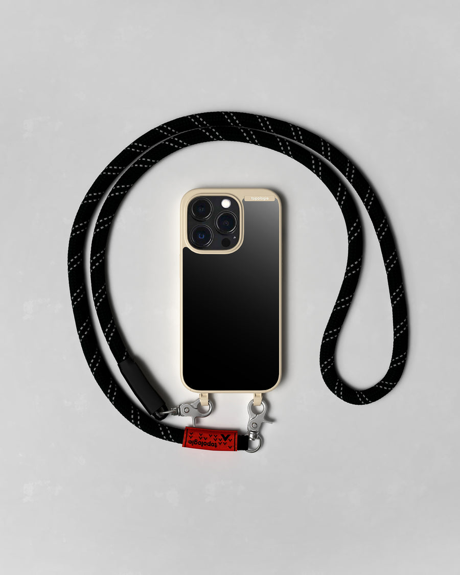 Bump Phone Case ヴァードン スマホケース / Matte Sand / Black Mirror / 10mm Black Reflective
