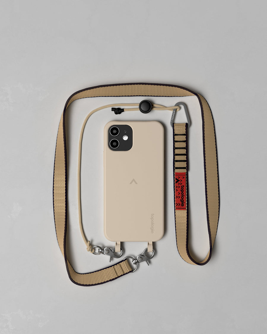 Dolomites Phone Case ドロマイツ / Sand / 20mm Khaki